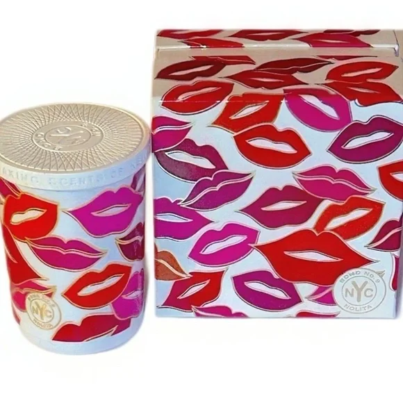 Bond No. 9 Nolita Candle Pink Lips Gift Box Ceramic Jar Empty Collectible Set - Picture 11 of 14